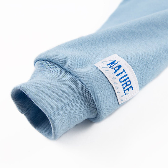 Bluzka z nadrukiem Nature Ewa Klucze- niebieski