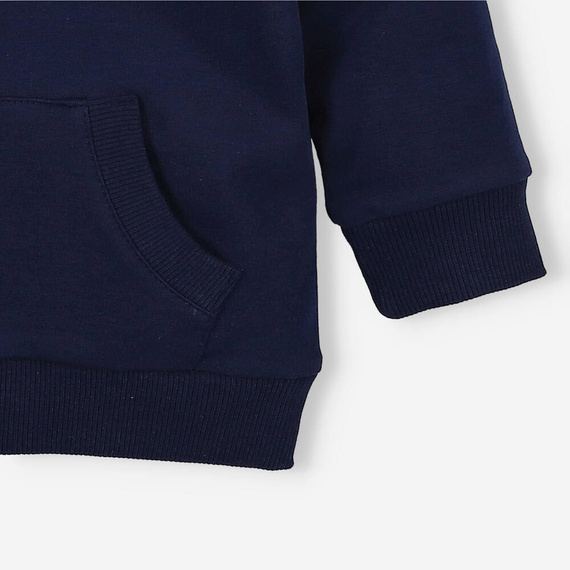 Bluza dresowa z kapturem Samoloty Nini granatowy