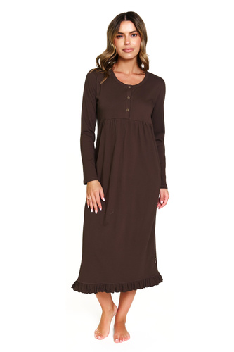 7318 Koszula nocna ciążowa i do karmienia | 100% bawełna | Doctor Nap