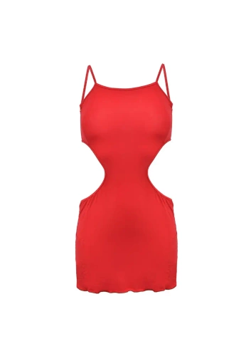 Halka Damska Linda DKaren - czerwony