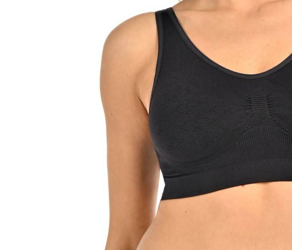 Top do karmienia Charlotte Teyli - czarny