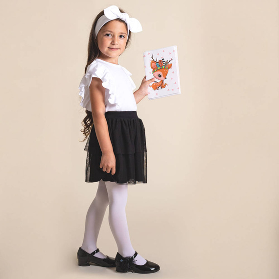 Bluzka z krótkim rękawem 163574 Nicol - biały