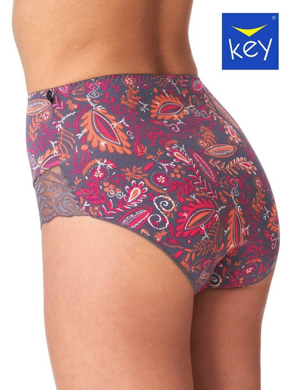 Figi damskie LPF 783 2-pak Key grafitowy beżowy