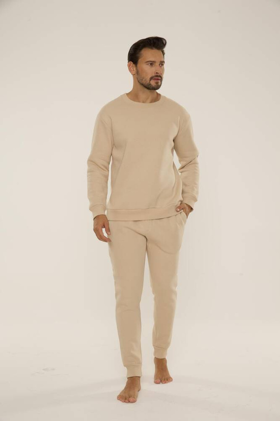 Bluza męska dresowa 813 Indigo Forex - piasek