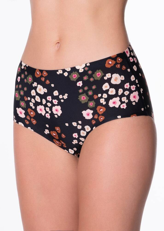 Figi damskie Peggy Brown Maxi Julimex - czarny