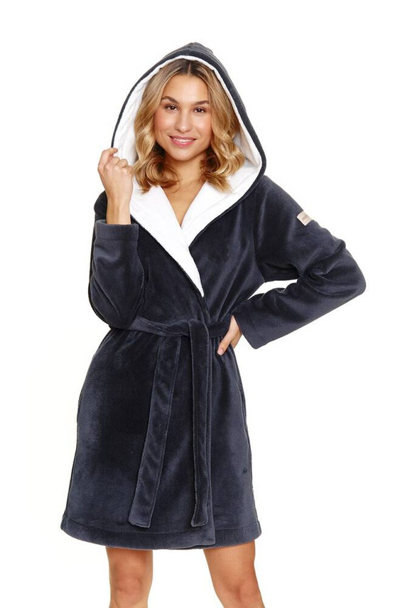 SWW.7181 Szlafrok damski Doctor Nap - grey