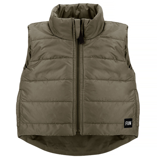 Kamizelka rozpinana Fun Time Pinokio - zielony