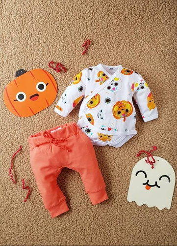 Komplet body kopertowe + spodnie HBK Haloboo Marija