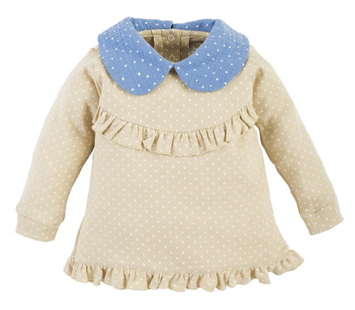 Tunika z długim rękawem 3031 Sophie Marija - beżowy