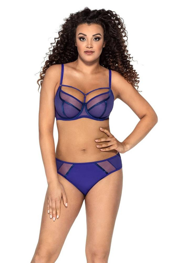 Miękki Biustonosz 1923 Maxi Ava -niebieski