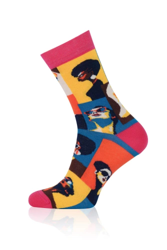 Skarpety S171D Donna Italian Fashion - różowy