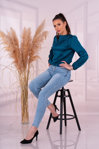 Bluzka damska Ilumina Merribel marine