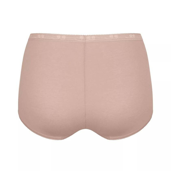 Figi Damskie Basic + Maxi Sloggi- beżowy