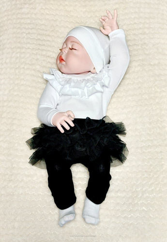 Spodnie niemowlęce Emily Bambarillo czarny