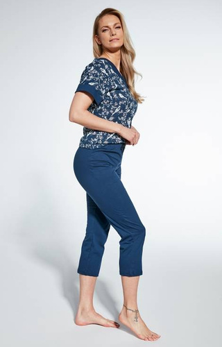 Piżama damska 769/366 Naomi Cornette - granat 