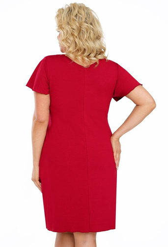 Koszula nocna Doris Plus Donna - burgund