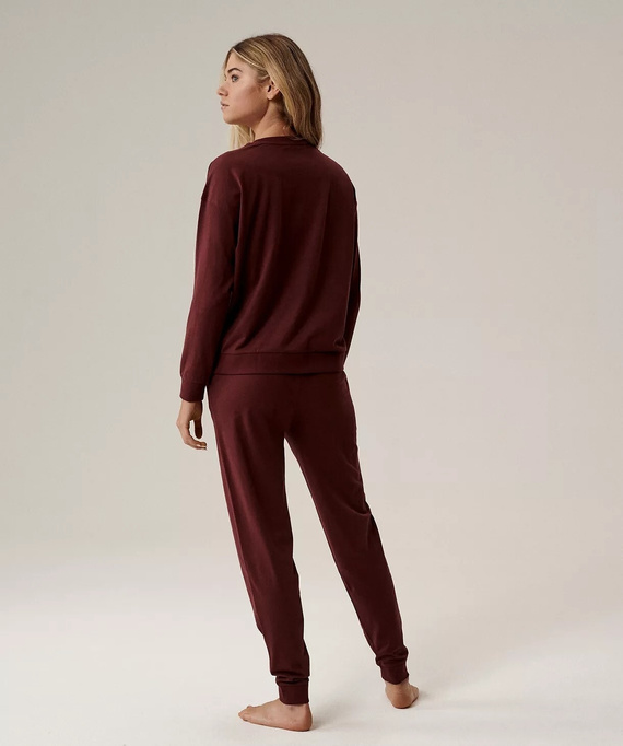 Atlantic NLP-499 – damska piżama bawełniana z długim rękawem, wygodna i elegancka