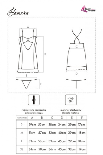 Komplet dwuczęściowy Hemera LC 18123 LivCo Corsetti Fashion