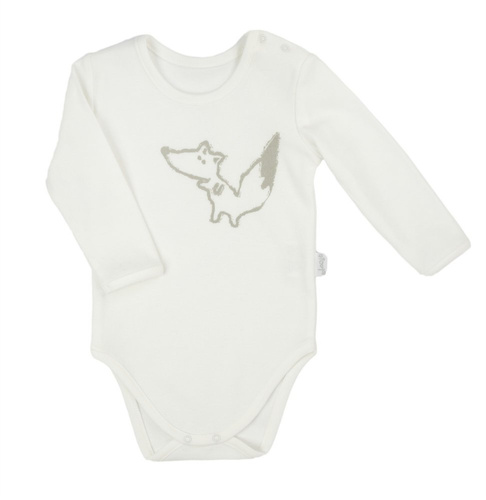 174097 Fox Club Body z długim rękawem Nicol - ecru