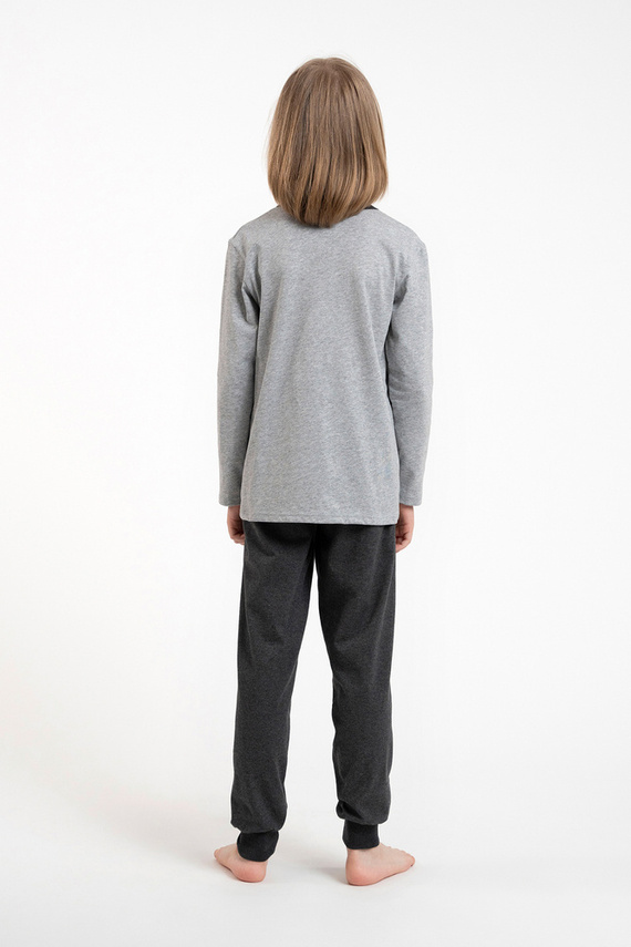 Piżama dla chłopca Morten Italian Fashion melanż/c.melanż