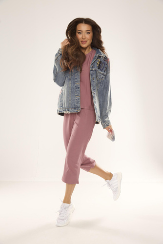 Piżama Damska 696 Freya Forex - jagoda