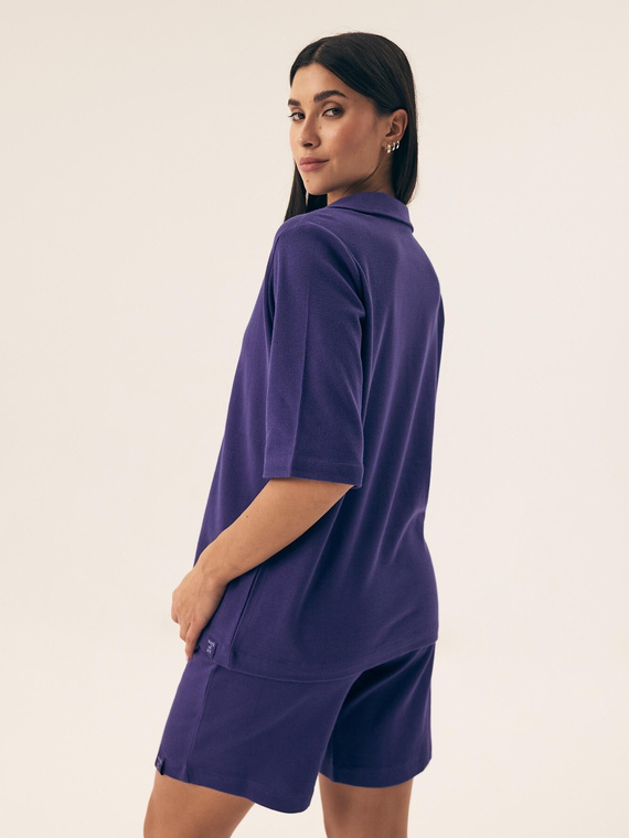 Piżama Damska 43348 Nilsa Henderson -niebieski