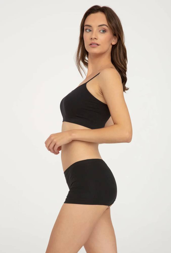 41636 figi seamless cotton SHORT GATTA - beżowy
