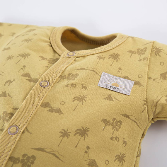 Rampers niemowlęcy Sahara Eevi - żółty