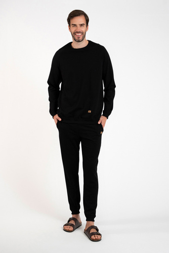 Komplet Męski Hektor Italian Fashion - czarny