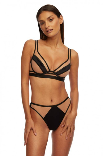 Biustonosz miękki SC-932 Lou Kinga czarny