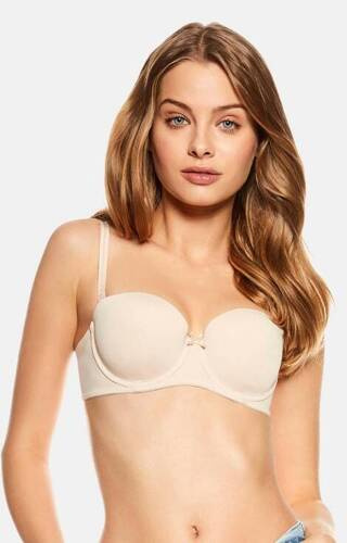 Biustonosz bardotka 23446 Raff Henderson beżowy