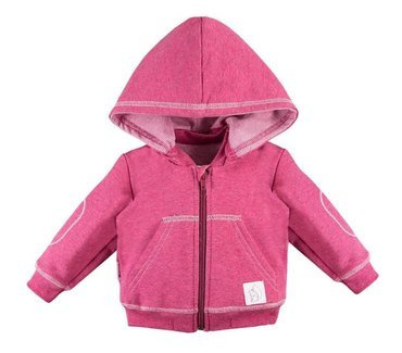 Bluza dresowa z kapturem UNIQUE Ewa Klucze- bordo