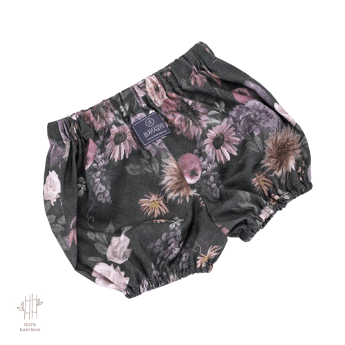 Bloomersy bambusowe szorty  Mystery of Flowers Makaszka