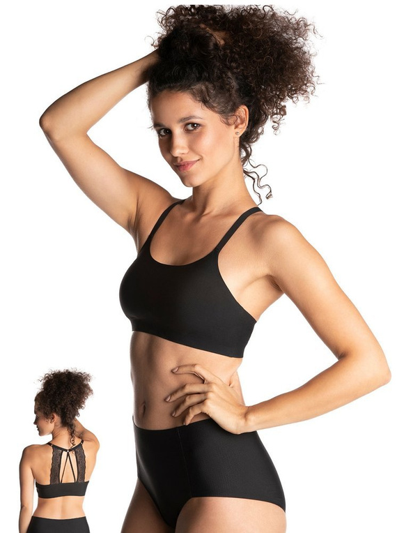 Biustonosz Top Laser Cut L-POL 5003TP-02 Lama czarny