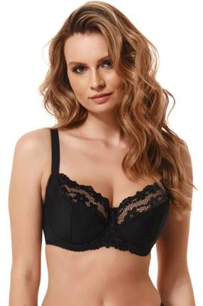 Biustonosz miękki 0084 Kostar- czarny