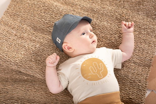 Body z krótkim rękawem Free Soul Pinokio - zielony jasny