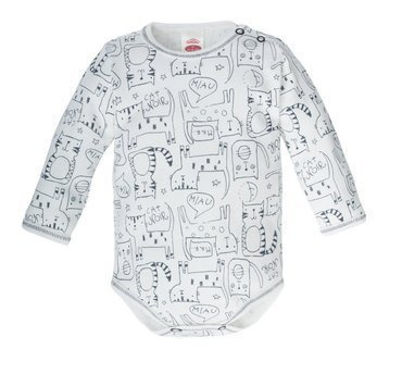 Body z długim rękawem "FRISKY"  Makoma druk