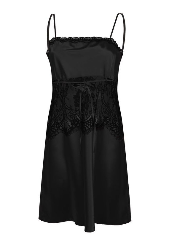 Claire Koszulka satynowa damska DKaren - czarna