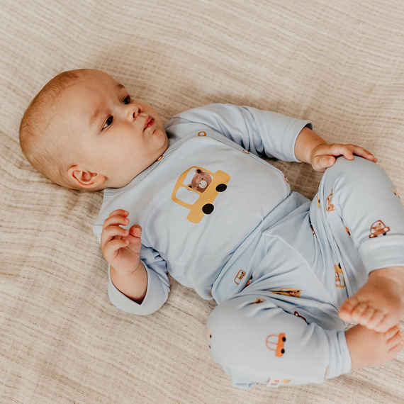 Body kopertowe Cars & Bears Eevi - niebieskie