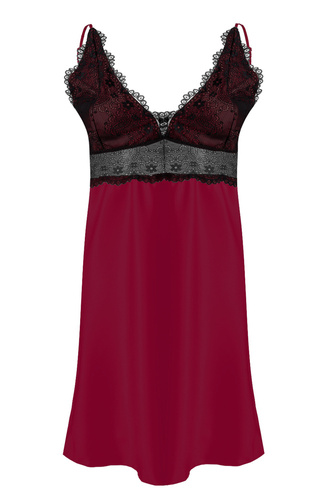 Halka satynowa Fabien DKaren - bordo