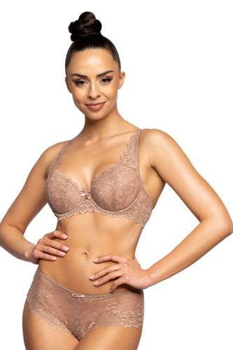  Biustonosz Usztywniany M-053/22 Carmela Mat - capuccino