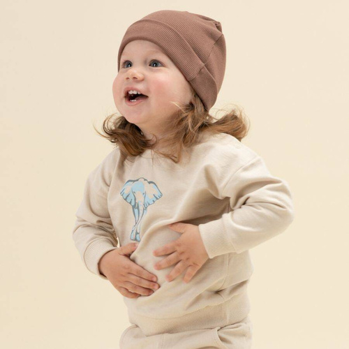 Bluza dla dziewczynki Safari Pinokio - beżowy