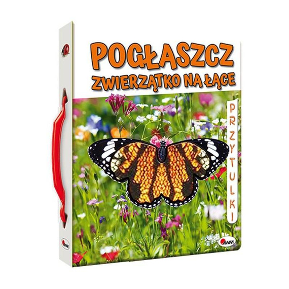 Książka sensoryczna "Pogłaszcz zwierzęta świata" Amw Wydawnictwo 