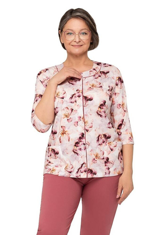 Piżama damska 201 Maria II Martel bordowy 23