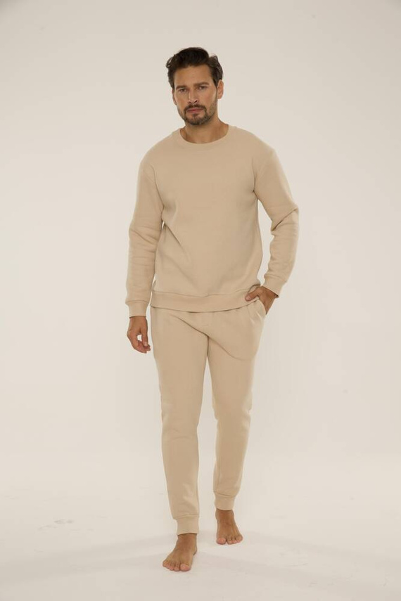 Bluza męska dresowa 813 Indigo Forex - piasek