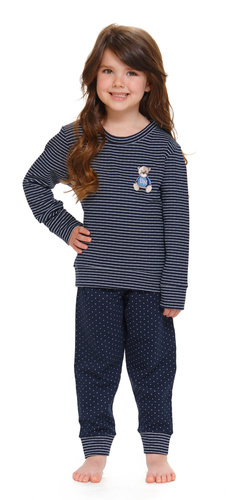 PDU.5255 Piżama dziecięca Unisex Doctor Nap - navy blue
