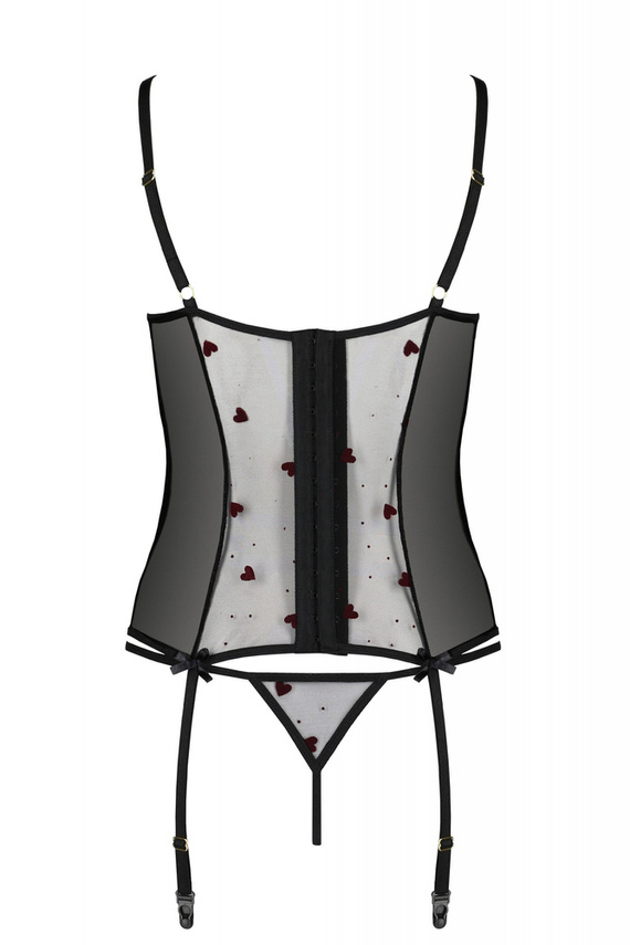 Gorset damski Lovelia Corset Passion czarny