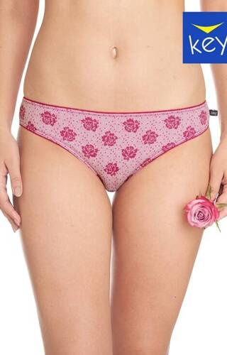 Figi damskie LPR 580 A22 A'2  2-pak Key granatowy-bordowy