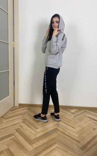 Komplet dresowy 496 Just Forex - jasny melanż