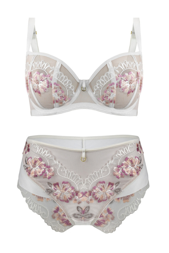 Biustonosz balkonetka 19103 Folk Mediolano milk